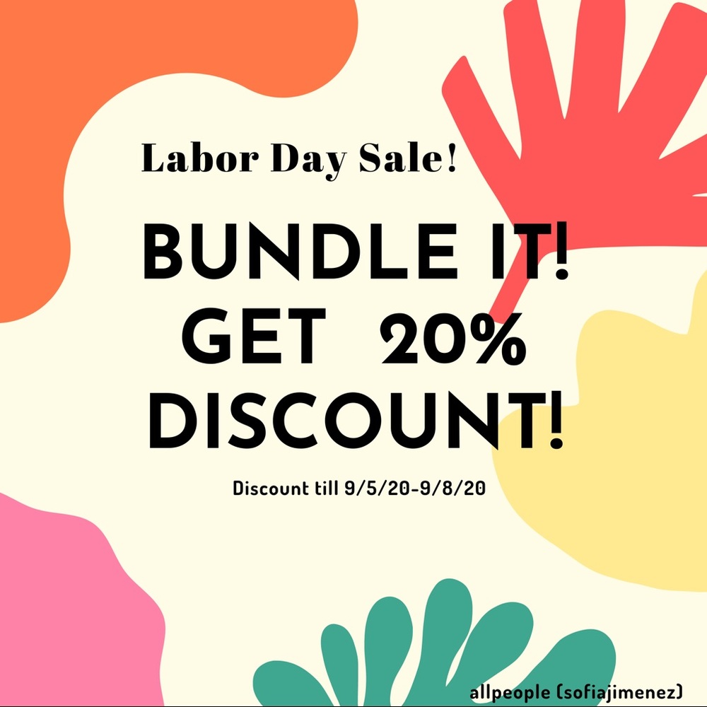 LABOR DAY SALE! ORDER NOW!
